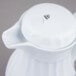 Vollrath 52130 SwirlServe Tilt & Pour 42 oz. White Beverage Server Vollrath 52130 SwirlServe Tilt & Pour 42 oz. White Beverage Server