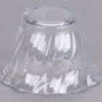 Cambro SRB5152 5 oz. Clear Plastic Swirl Bowl - 24/Case