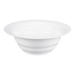 TableCraft CW3120W 10 Qt. White Cast Aluminum Wide Rim Salad Bowl