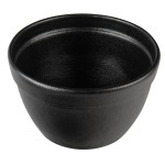 G.E.T. Enterprises FRD23BB Bugambilia 2.5 Qt. Classic Textured Finish Black Resin-Coated Aluminum Miami Round Bowl G.E.T. Enterprises FRD23BB Bugambilia 2.5 Qt. Classic Textured Finish Black Resin-Coated Aluminum Miami Round Bowl