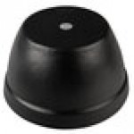 G.E.T. Enterprises FRD23BB Bugambilia 2.5 Qt. Classic Textured Finish Black Resin-Coated Aluminum Miami Round Bowl G.E.T. Enterprises FRD23BB Bugambilia 2.5 Qt. Classic Textured Finish Black Resin-Coated Aluminum Miami Round Bowl