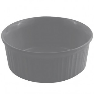 Bon Chef 5053 1.5 Qt. Smoke Gray Sandstone Finish Cast Aluminum Casserole Dish Bon Chef 5053 1.5 Qt. Smoke Gray Sandstone Finish Cast Aluminum Casserole Dish