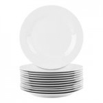 10 Strawberry Street Catering 36 oz. Round White Porcelain Pasta / Dinner Bowl - 6/Pack 10 Strawberry Street Catering 36 oz. Round White Porcelain Pasta / Dinner Bowl - 6/Pack