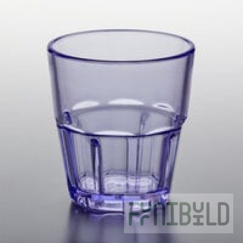 GET 2206-1-BL Tahiti 6 oz. Blue Customizable SAN Plastic Tumbler - 72/Case