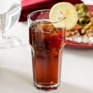 Carlisle 581407 Louis 14 oz. Clear SAN Plastic Tumbler - 24/Case