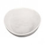 Elite Global Solutions Maya 10 oz. Cream Reactive Glaze Irregular Round Melamine Bowl - 6/Case Elite Global Solutions Maya 10 oz. Cream Reactive Glaze Irregular Round Melamine Bowl - 6/Case
