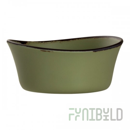 Delfin Marisol Rustic from Steelite International 16 oz. Sage Melamine Grapefruit Bowl - 12/Case