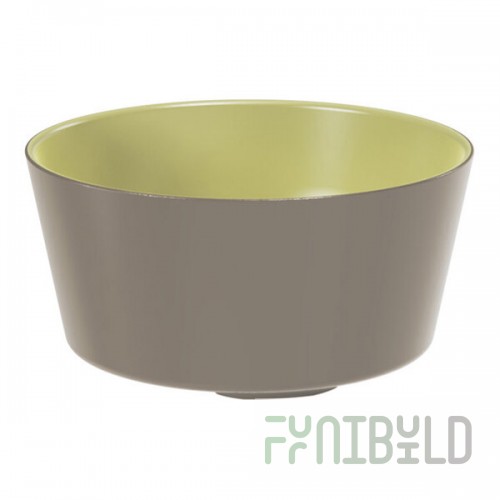 Dalebrook Mayfair from Global Tableware Collective 17 oz. Green Round Melamine Bowl - 8/Case