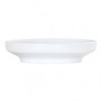 Cal-Mil Nova 42 oz. Black Round Coupe Melamine Bowl / Plate - 6/Case