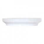 Cal-Mil Nova 42 oz. Black Round Coupe Melamine Bowl / Plate - 6/Case