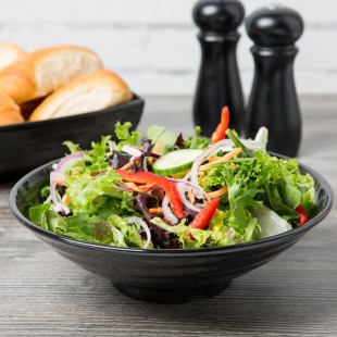 GET ML-79-BK Milano Black 1.5 Qt. Round Bowl GET ML-79-BK Milano Black 1.5 Qt. Round Bowl
