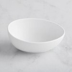 GET Enterprises B-1200-DG Riverstone 8 oz. Dark Gray Irregular Round Matte Melamine Bowl - 24/Case