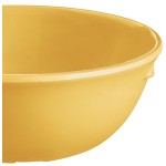 Acopa Foundations 11 oz. Yellow Melamine Nappie Bowl - 12/Case Acopa Foundations 11 oz. Yellow Melamine Nappie Bowl - 12/Case