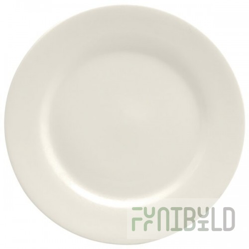 Oneida Buffalo Cream White Ware by 1880 Hospitality F9010000119 6 1/4
