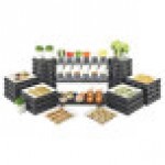 Cal-Mil 1435-1232-96 Midnight Bamboo 12