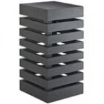 Cal-Mil 3331-60 Bamboo Square Crate Riser - 9 Cal-Mil 3331-60 Bamboo Square Crate Riser - 9