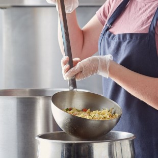 Vollrath 58600 72 oz. Two-Piece Stainless Steel Ladle