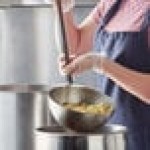 Vollrath 58600 72 oz. Two-Piece Stainless Steel Ladle