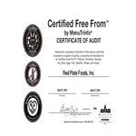 Red Plate Foods Individually Wrapped Vegan Oatmeal Raisin Cookie 1.76 oz. - 12/Case Red Plate Foods Individually Wrapped Vegan Oatmeal Raisin Cookie 1.76 oz. - 12/Case