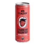 Tractor Beverage Co. Organic Strawberry Dragon Fruit Beverage 12 fl. oz. Can - 12/Case