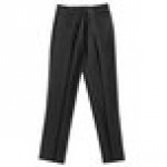 Henry Segal Women's Black Flat Front Low-Rise Tuxedo Pants - 00