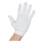 Henry Segal White Waiter's Gloves with Snap-Close Wrists - M Henry Segal White Waiter's Gloves with Snap-Close Wrists - M