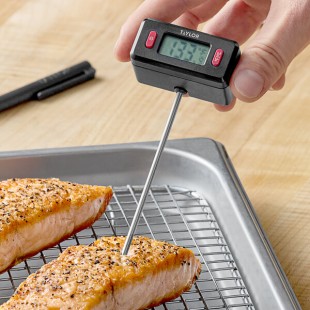 Taylor 5296651 Type-K Digital Thermocouple Thermometer with Rotating Display Taylor 5296651 Type-K Digital Thermocouple Thermometer with Rotating Display