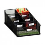 Safco 3275BL Black 3 Drawer Coffee Pod Organizer - 11 1/2 Safco 3275BL Black 3 Drawer Coffee Pod Organizer - 11 1/2