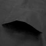 Chef Revival Black Poly-Cotton Customizable Bistro Bib Apron with 1 Pocket - 33 Chef Revival Black Poly-Cotton Customizable Bistro Bib Apron with 1 Pocket - 33