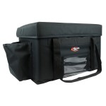 Sterno 70536 Delivery Deluxe Black 4XL Insulated Food Carrier, 32
