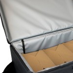 Sterno 70536 Delivery Deluxe Black 4XL Insulated Food Carrier, 32