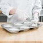 Chicago Metallic 44305 6 Cup 10.5 oz. Glazed Aluminized Steel Mini Cake / Jumbo Muffin Pan - 11 1/8 Chicago Metallic 44305 6 Cup 10.5 oz. Glazed Aluminized Steel Mini Cake / Jumbo Muffin Pan - 11 1/8