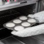 Chicago Metallic 44305 6 Cup 10.5 oz. Glazed Aluminized Steel Mini Cake / Jumbo Muffin Pan - 11 1/8 Chicago Metallic 44305 6 Cup 10.5 oz. Glazed Aluminized Steel Mini Cake / Jumbo Muffin Pan - 11 1/8