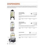 APS Urban 1.85 Gallon Glass Drink Dispenser with Black Stainless Steel Stand APS10451