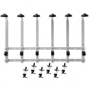 Precision Pours WM 1 1/2 oz MM Rack & Pour 1.5 oz. Wall Mount 6 Bottle Measured Liquor Pourer and Rack System with Shot-Counting Meter Precision Pours WM 1 1/2 oz MM Rack & Pour 1.5 oz. Wall Mount 6 Bottle Measured Liquor Pourer and Rack System with Shot-Counting Meter