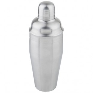 TableCraft 10469 24 oz. Brushed Stainless Steel 3-Piece Cocktail Shaker TableCraft 10469 24 oz. Brushed Stainless Steel 3-Piece Cocktail Shaker