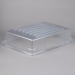 Rubbermaid® FG330800CLR Clear Polycarbonate Food Storage Box - 26
