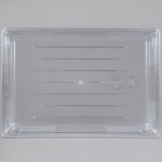 Rubbermaid® FG330800CLR Clear Polycarbonate Food Storage Box - 26