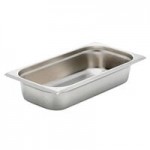 Bon Chef 60029HF Cucina 36 oz. Hammered Finish Stainless Steel Oval Dish