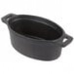 American Metalcraft CIPOV6040 18 oz. Pre- Seasoned Mini Cast Iron Oval Dutch Oven American Metalcraft CIPOV6040 18 oz. Pre- Seasoned Mini Cast Iron Oval Dutch Oven