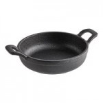 American Metalcraft CIPOV6040 18 oz. Pre- Seasoned Mini Cast Iron Oval Dutch Oven American Metalcraft CIPOV6040 18 oz. Pre- Seasoned Mini Cast Iron Oval Dutch Oven