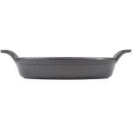 American Metalcraft CIPOV9567 36 oz. Pre-Seasoned Mini Cast Iron Oval Casserole Dish American Metalcraft CIPOV9567 36 oz. Pre-Seasoned Mini Cast Iron Oval Casserole Dish