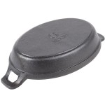 American Metalcraft CIPOV9567 36 oz. Pre-Seasoned Mini Cast Iron Oval Casserole Dish American Metalcraft CIPOV9567 36 oz. Pre-Seasoned Mini Cast Iron Oval Casserole Dish