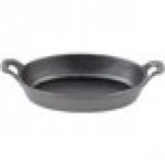 American Metalcraft CIPOV9567 36 oz. Pre-Seasoned Mini Cast Iron Oval Casserole Dish American Metalcraft CIPOV9567 36 oz. Pre-Seasoned Mini Cast Iron Oval Casserole Dish