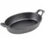 American Metalcraft CIPOV9567 36 oz. Pre-Seasoned Mini Cast Iron Oval Casserole Dish American Metalcraft CIPOV9567 36 oz. Pre-Seasoned Mini Cast Iron Oval Casserole Dish