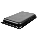 Vollrath 9002420 Super Pan® Full Size Black High Heat Plastic Food Pan - 2 1/2 Vollrath 9002420 Super Pan® Full Size Black High Heat Plastic Food Pan - 2 1/2