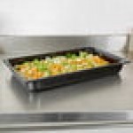 Vollrath 9002420 Super Pan® Full Size Black High Heat Plastic Food Pan - 2 1/2 Vollrath 9002420 Super Pan® Full Size Black High Heat Plastic Food Pan - 2 1/2