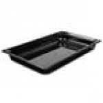 Vollrath 9002420 Super Pan® Full Size Black High Heat Plastic Food Pan - 2 1/2 Vollrath 9002420 Super Pan® Full Size Black High Heat Plastic Food Pan - 2 1/2