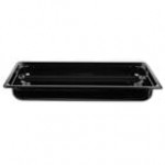 Vollrath 9002420 Super Pan® Full Size Black High Heat Plastic Food Pan - 2 1/2 Vollrath 9002420 Super Pan® Full Size Black High Heat Plastic Food Pan - 2 1/2