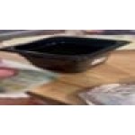 Vigor 1/4 Size Black Polycarbonate Food Pan - 4